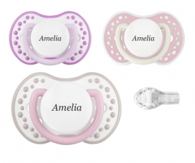 Chupetes Personalizados Lovi Cake Pink Noche-Da