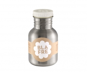 Botella Acero Blafre Personalizable Blanco 300ml