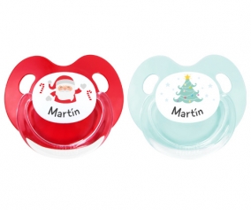 Chupetas Personalizadas Retro Natal