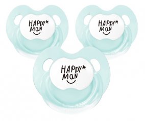 Chupete Retro Happy Man, + capucha+instrucciones, sin caja
