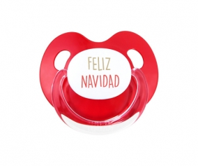 Chupete Retro Feliz Navidad