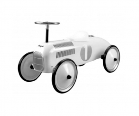 White Ride-on-vehicle with fuel cap