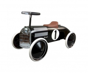 Ride-on-Vehicle, Black w. plastic seat and fuel cap