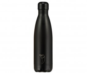 Bottiglia Acciaio Inox Nero Opaco 500ml