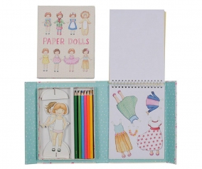Kit Muecas de Papel Vintage