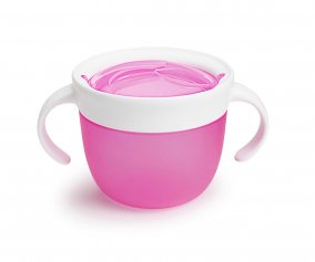Dispenser Snack Catcher con Manici Rosa
