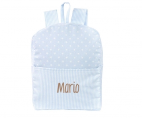 Mochila Classic Star Azul Personalizable