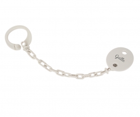Sujetachupetes Personalizable Gris