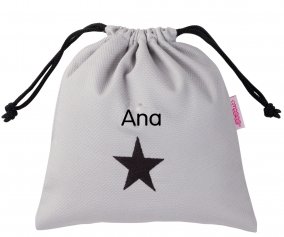 Borsa Merenda Personalizzata Stella Nera