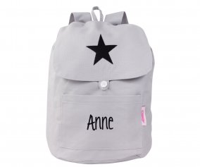 Zaino Grande Personalizzato Stella Nera