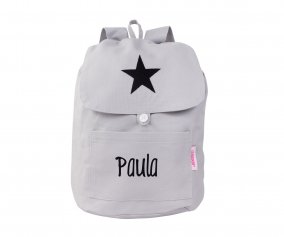 Zaino Piccolo Personalizzato Stella Nera