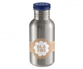 Botella Acero Blafre Personalizable Azul Marino 500ml
