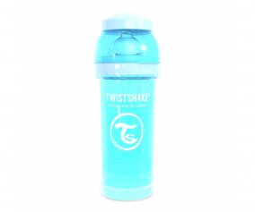 Twistshake Bibern Anticlico Pastel Azul 260ml