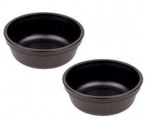 Re-Play 2 Pack Bowls Black