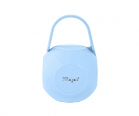 Portachupetes Personalizado Azul