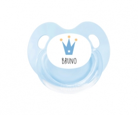 Blue Crown Personalised Retro Soother
