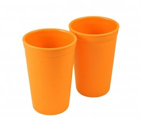2 Drinking Cup Orange