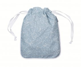 Borsa Merenda Costellazione Grigio Azzurro Personalizzata