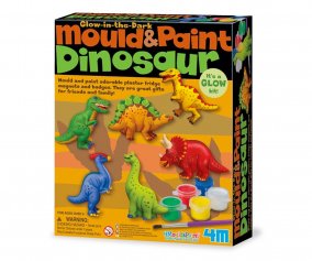 Moldea y Pinta Dinosaurios