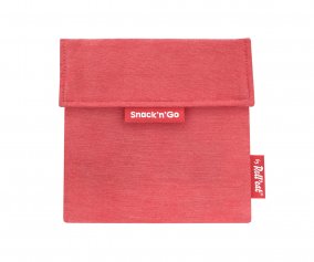 Porta Alimentos Snack n'Go Eco Rojo