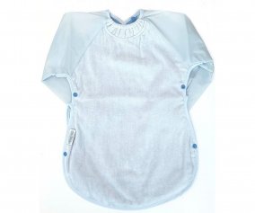 Bavaglio Gigante con Maniche Silly Billyz Azzurro Pastello