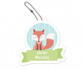 Portachiavi Personalizzato Animali del Bosco