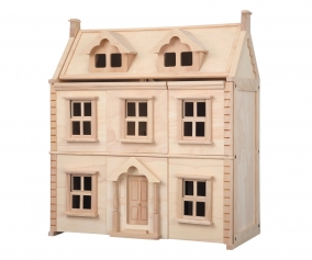 Casa de bonecas de madeira Vitoriana