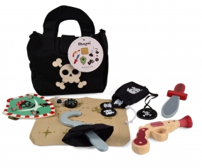 Bolsa Tela con Accesorios Pirata