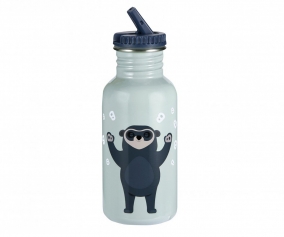 Botella Acero Blafre Mapache Azul 500ml