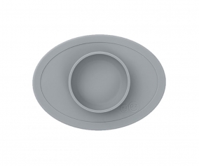 Bol de silicona Mini Mat Gris Oscuro