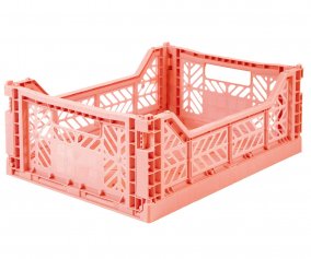 Caja Lillemor Plegable Mediana Salmon Pink
