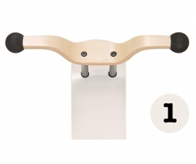 Mini-flip top branco de 1 pea