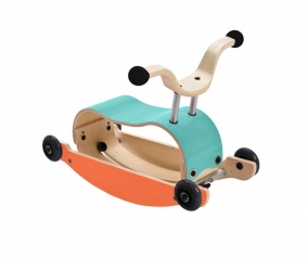 Andador Balancn Mini-Flip Turquesa/Naranja/Negro