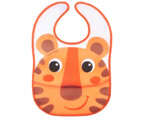 Bavoir Impermable avec Poche Hello Little Orange