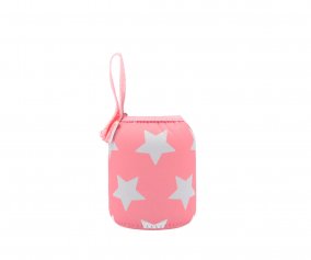 Funda Neopreno Estrellas Rosa Chicle 350ml Personalizable