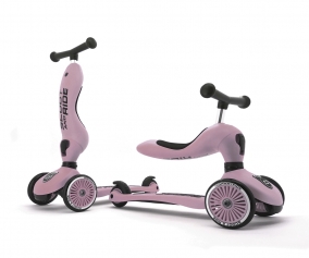 2-in-1 Scooter Highwaykick One Light Pink