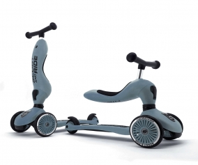 Patinete 2 en 1 Highwaykick One Steel
