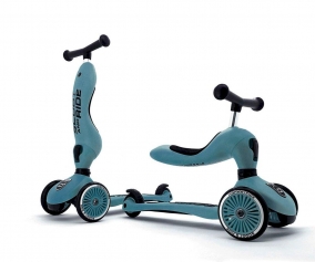 2-in-1 Scooter Highwaykick One Steel