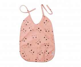 Babero Lai Gato Rosa