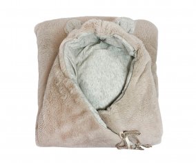 Sacco Navicella Teddy Soft Beige