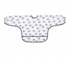 Babero con Mangas Little Water Whale