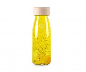 Garrafa sensorial Flutuante Amarela