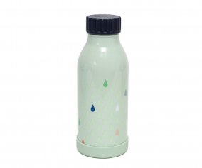 Bottiglia Inox Drops Verde 350ml
