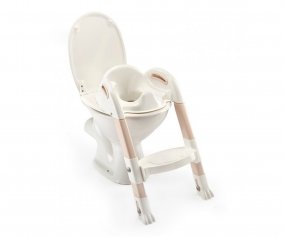 Rducteur de Toilette avec Marche Kiddyloo Marron Glac