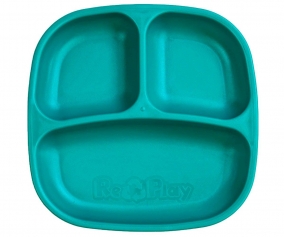 Plato Compartimentos Replay Teal