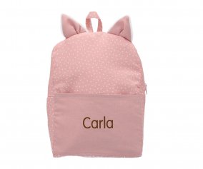 Mochila Mini Dot Rosa Personalizvel