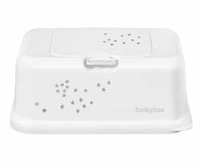 Caja Wipes Funkybox White Little Stars