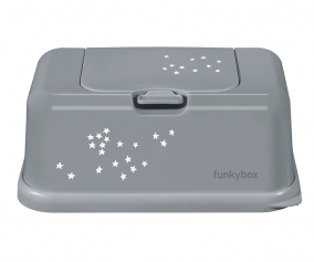 Funkybox Silver Stars Wipes Box