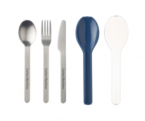 Set 3 Posate Personalizzabili con Astuccio Nordic Denim