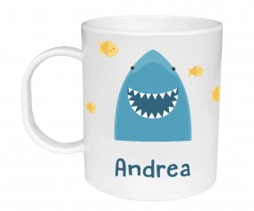 Tasse en Plastique Personnalisable Requin